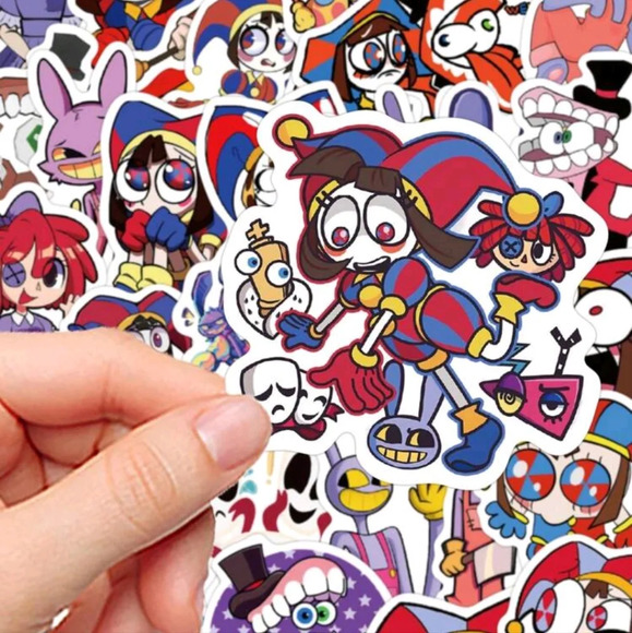 The amazing digital circus kids TV show cartoon anime clowns strange characters - Picture 4 of 9